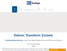 Tablet Screenshot of belltechlogix.com